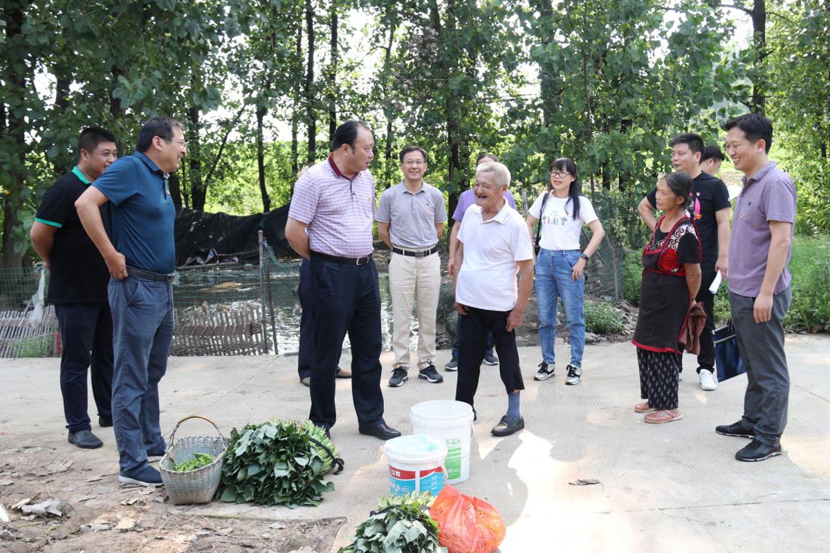 集團公司開展“聚焦脫貧攻堅,履行國企擔當”主題黨日活動